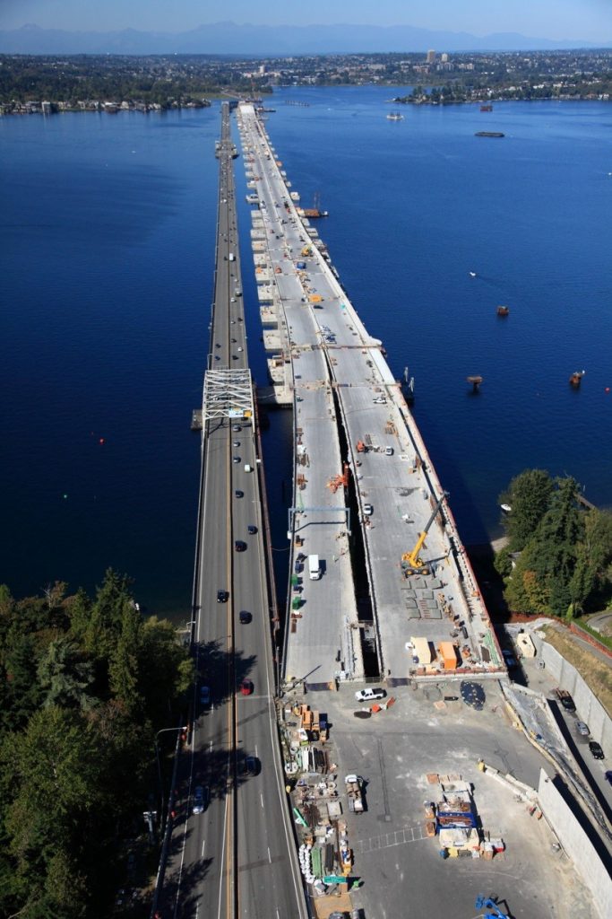 Decommissioning of the SR520 Floating Bridge, Seattle, WA