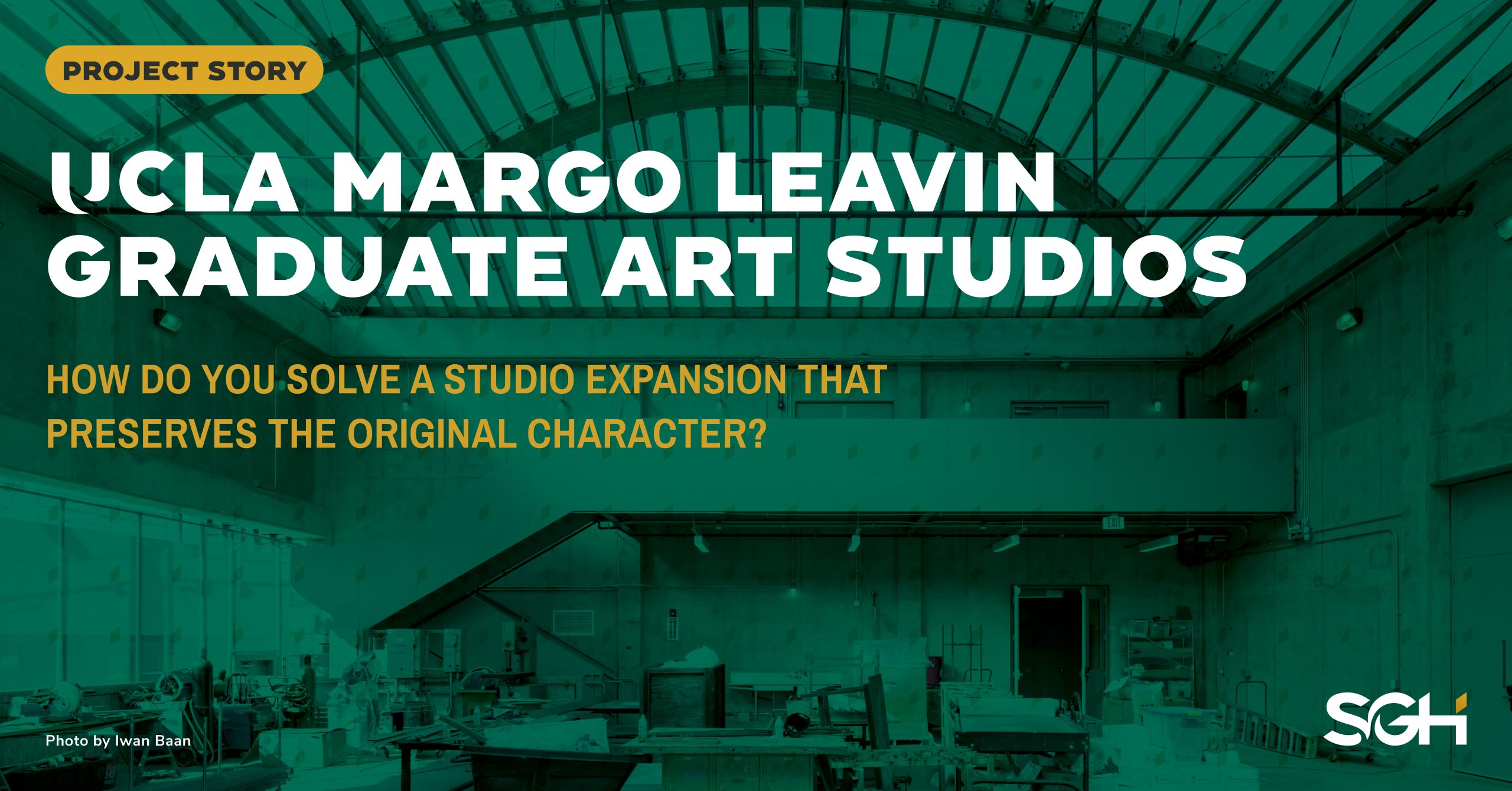 UCLA Margo Leavin Graduate Art Studios SGH