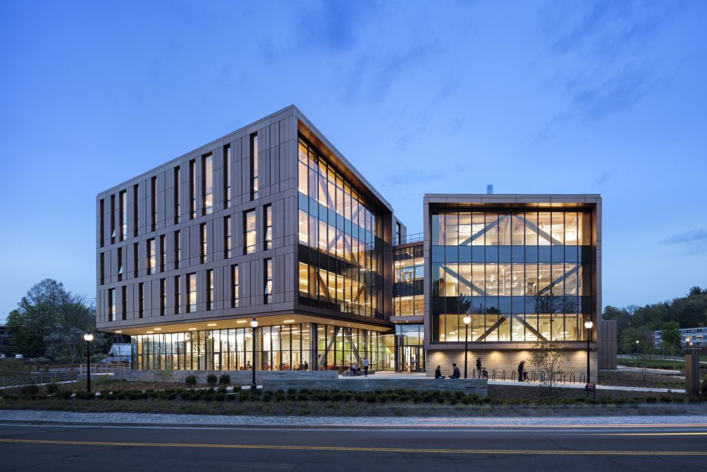 UMass Design Building Wins AEI’s 2017 Most Innovative Project Award