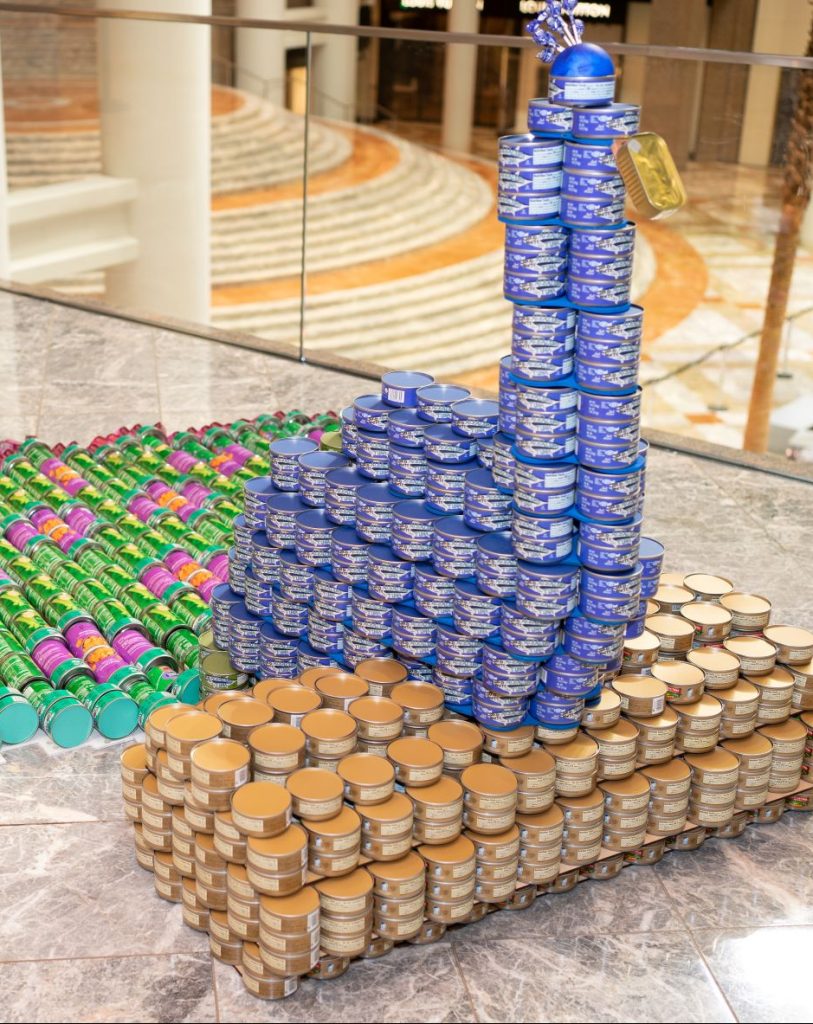 SGH Volunteers at Canstruction to Help Local Food Banks