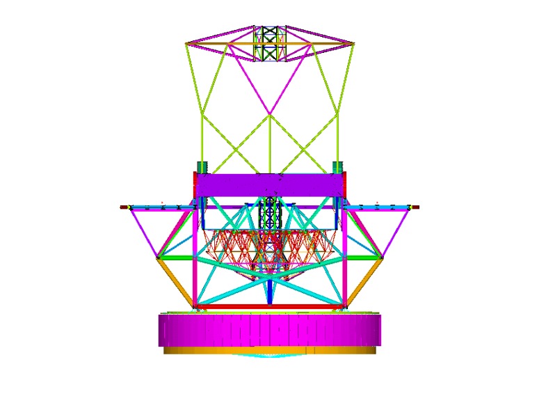 Concept design for seismic upgrade of Keck telescopes