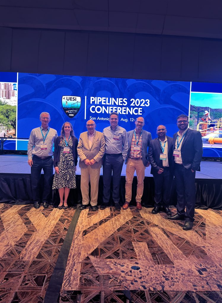 SGH Team Members Win Award, Present Papers at ASCE Pipelines 2023