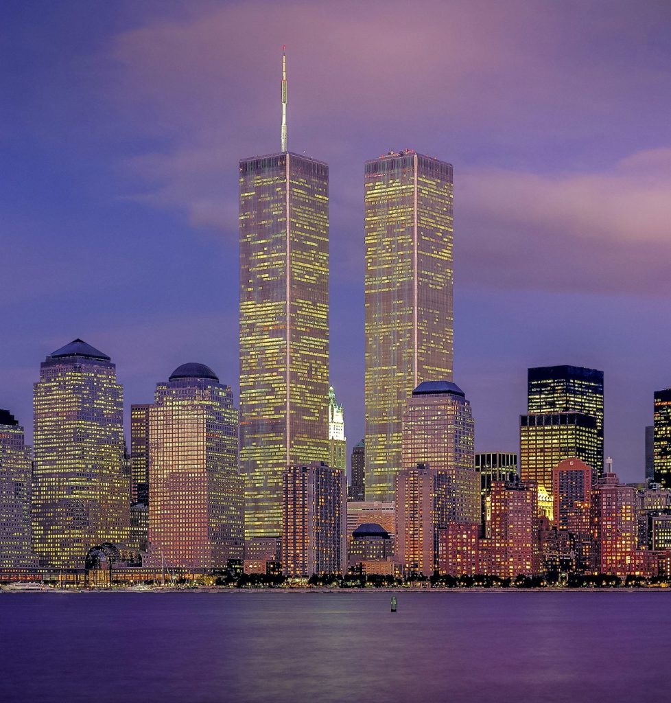 Global Analysis of World Trade Center Towers