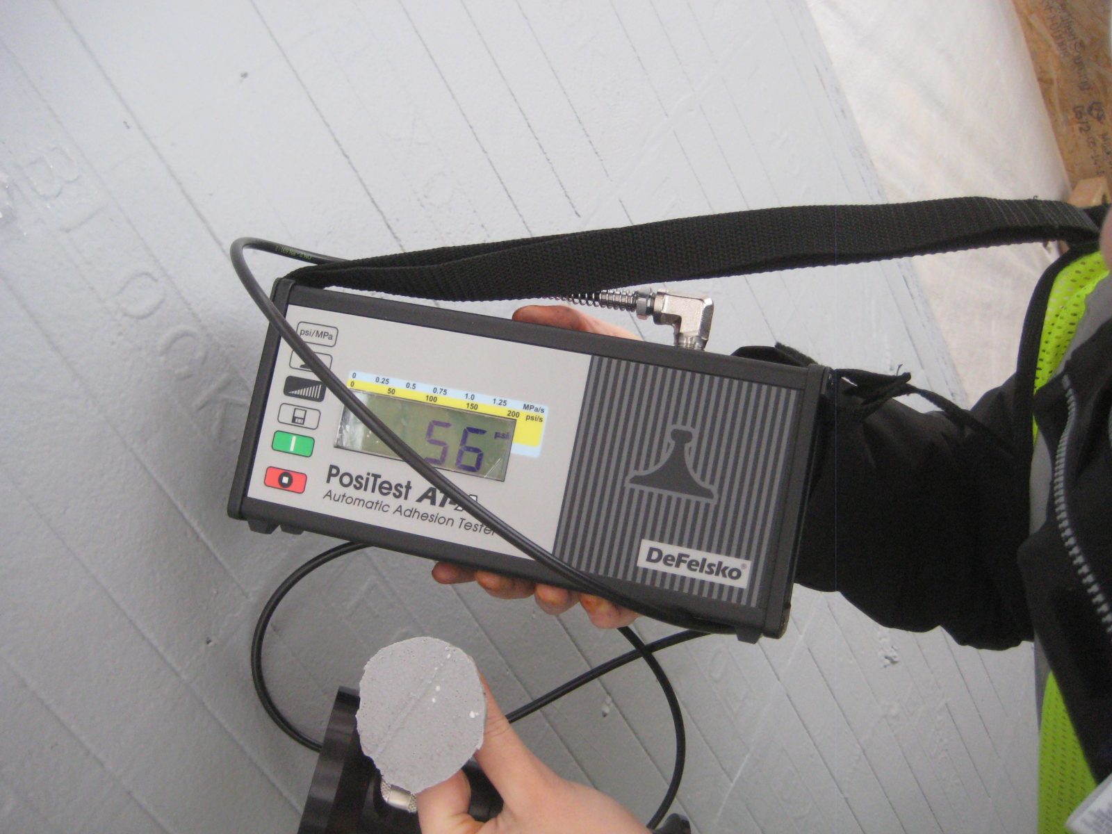 Adhesion testing
